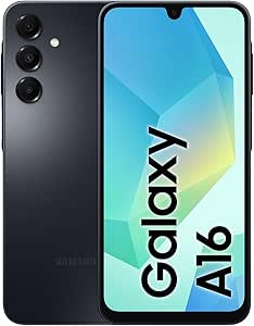 Samsung Galaxy A16 4G LTE Smartphone Android Dual SIM Cellulare 4GB RAM 128GB di memoria Nero