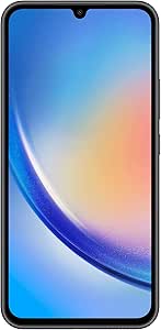 Samsung Galaxy A34 5G Smartphone Android, Display FHD+ Super AMOLED 6.6”, 6GB RAM e 128GB di memoria interna espandibile, Batteria 5.000 mAh, Awesome Graphite [Versione Italiana]
