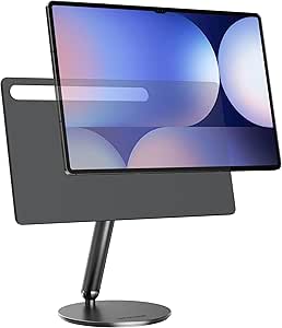 LULULOOK Supporto Magnetico per Samsung Galaxy Tab S10 Ultra/S9 Ultra, Base Girevole Pieghevole a 360°, in 100% Alluminio, Sospensione, Supporto Tablet compatibile con Samsung Galaxy Tab 14.6 pollici